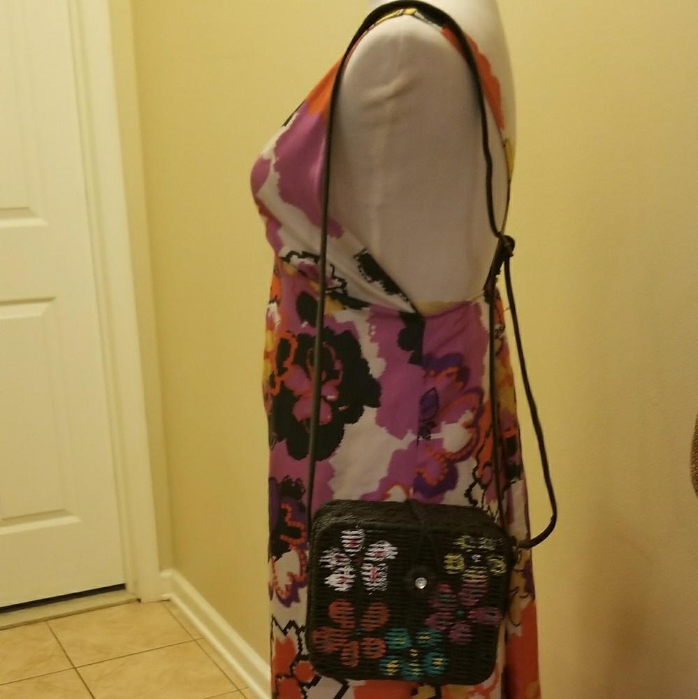 Crossbody straw bag - Picture 3 of 3